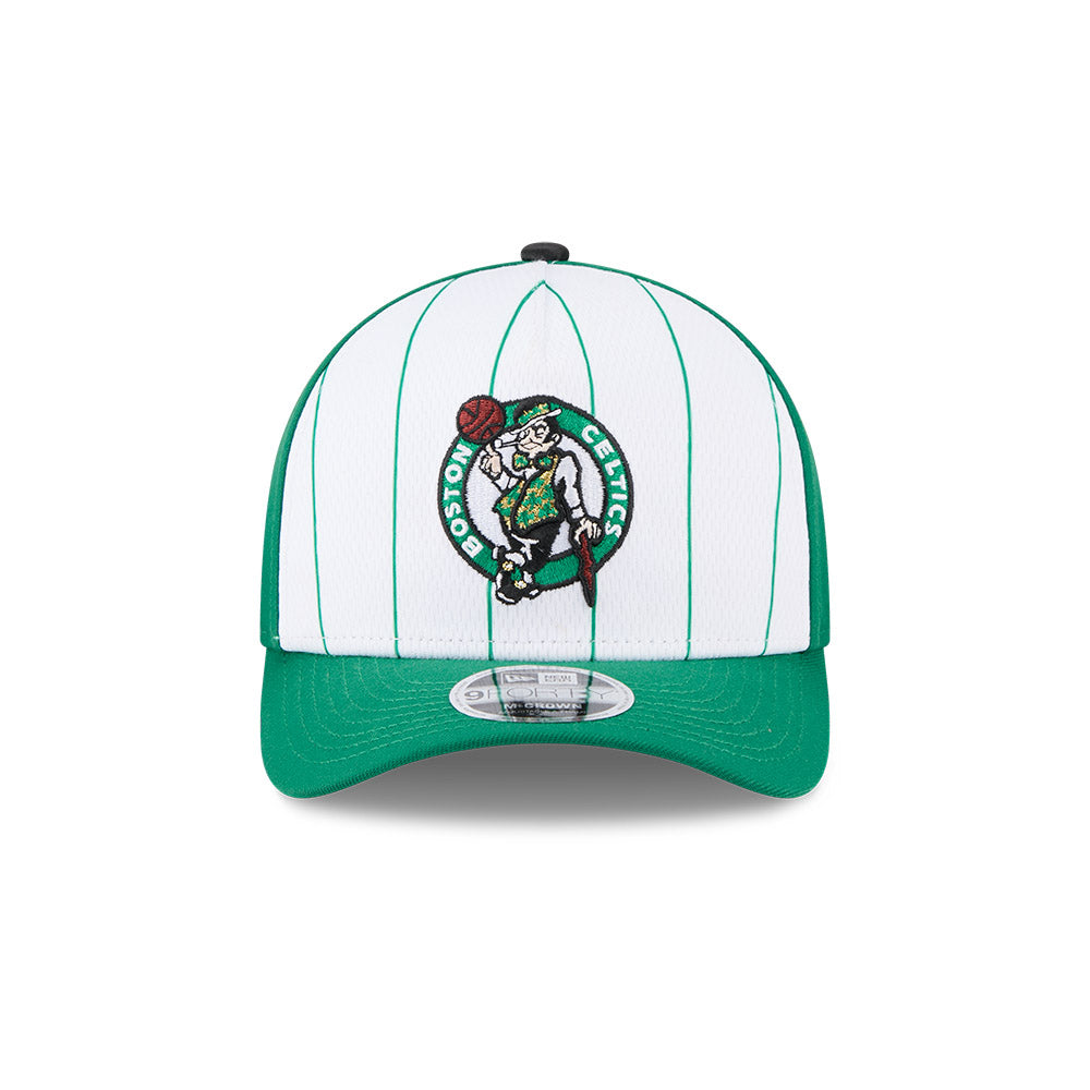 Boston Celtics Hat - 2025 Tip-Off 9Forty M-Crown A-Frame Snapback Cap - New Era